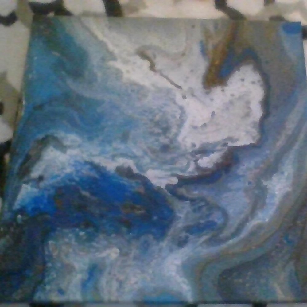 acrylic paint pour